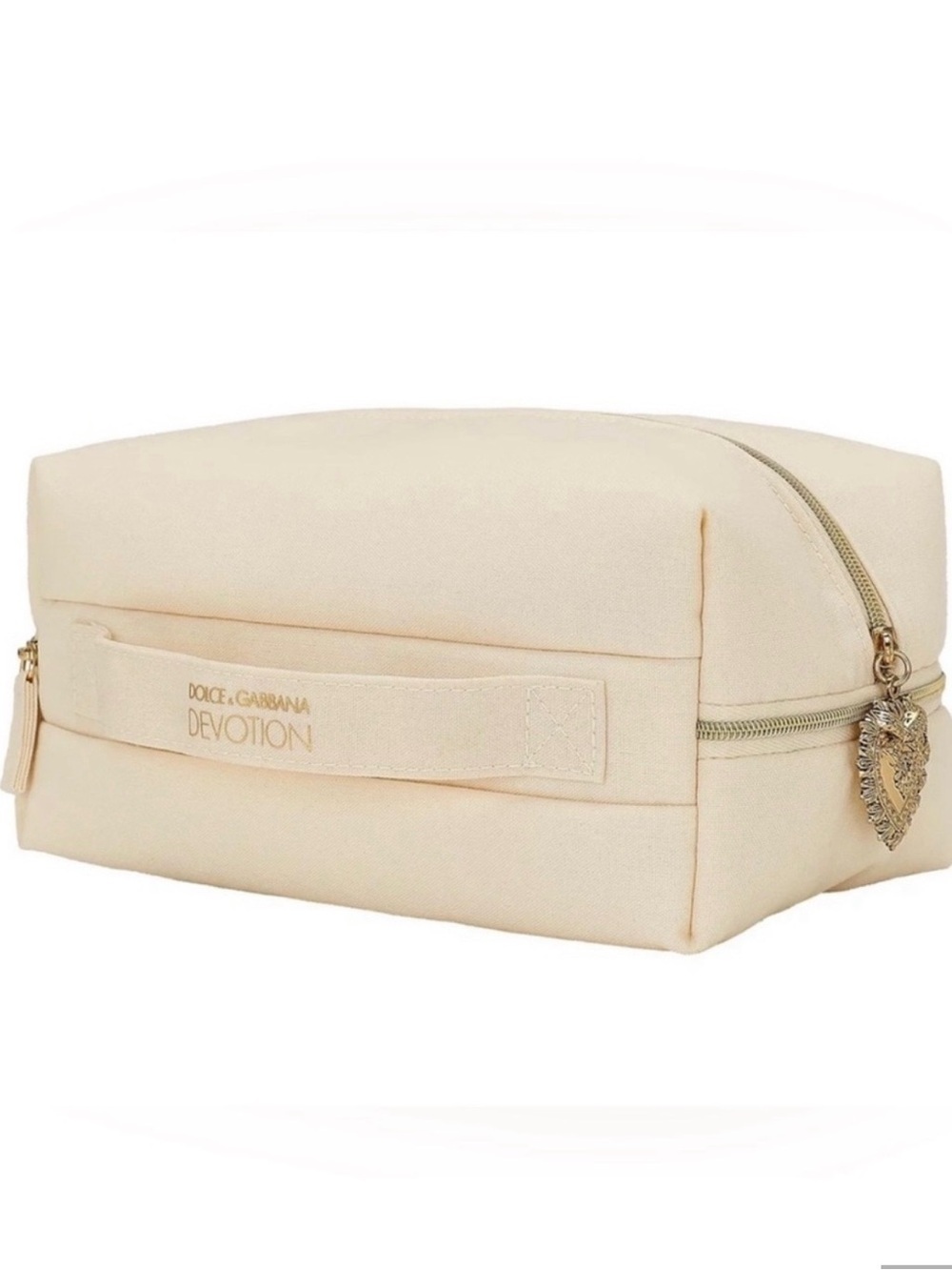 Dolce & Gabbana Beauty Cream “Devotion Perfume” Cosmetic Pouch set 2 hair Pins!